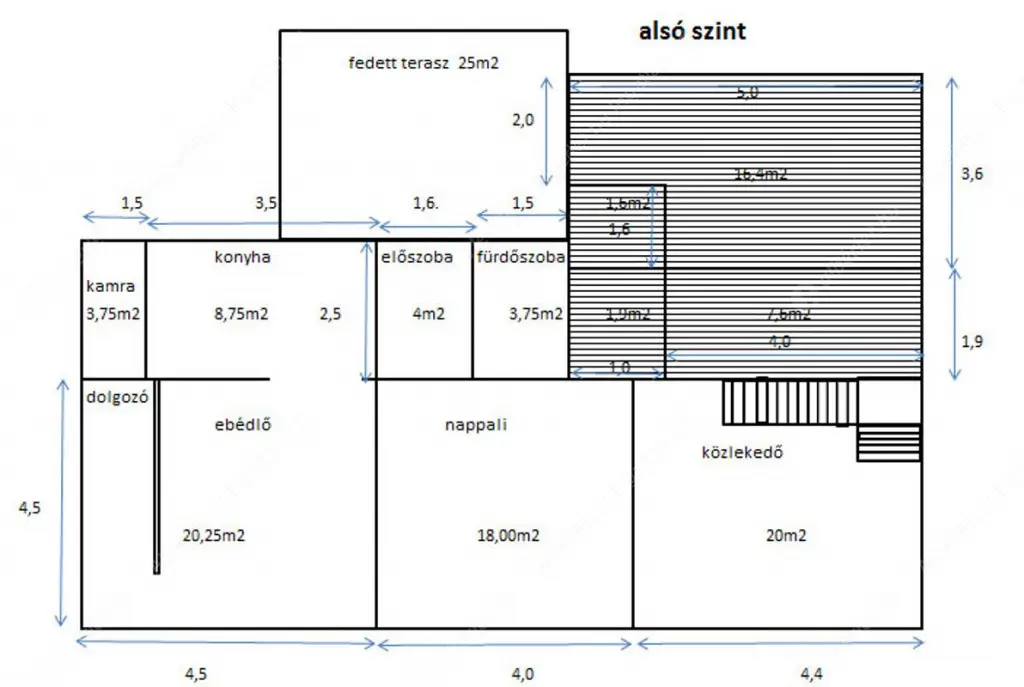 Kiadó albérlet 350000 Ft/hó áron: Budapest, XVIII. kerület  Nemes utca. Mérete: 123 nm, 5 szobás | Alberlet.hu - 6595043