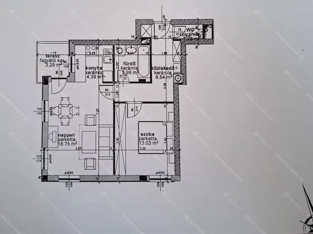 Kiadó albérlet 230000 Ft/hó áron: Budapest, XVIII. kerület  Szent Lőrinc sétány. Mérete: 51 nm, 2 szobás | Alberlet.hu - 6702843