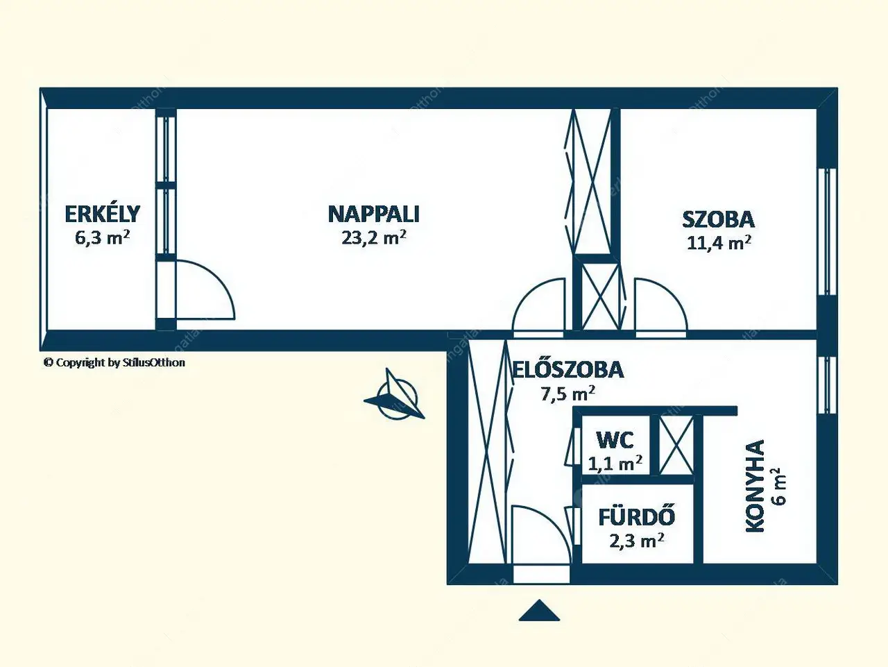 Kiadó albérlet 250000 Ft/hó áron: Százhalombatta,  Liszt Ferenc sétány. Mérete: 55 nm, 2 szobás | Alberlet.hu - 6124930