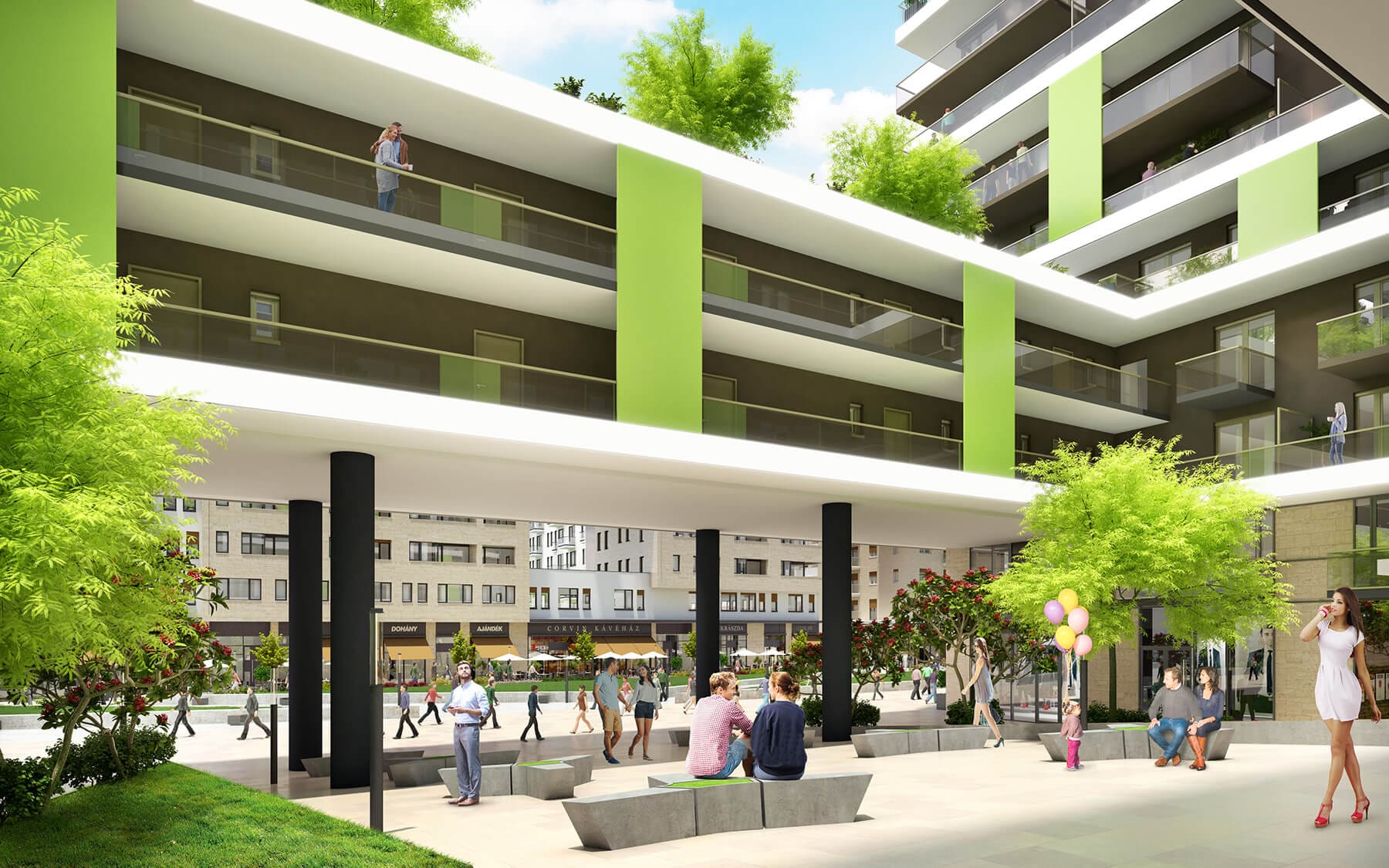 Új albérlet Cordia - Corvin Átrium | Alberlet.hu - 1240
